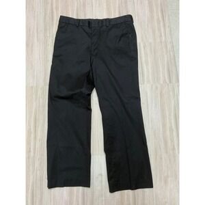 Express Photographer Mens Black Flat Front Dress Pants Size 31x34